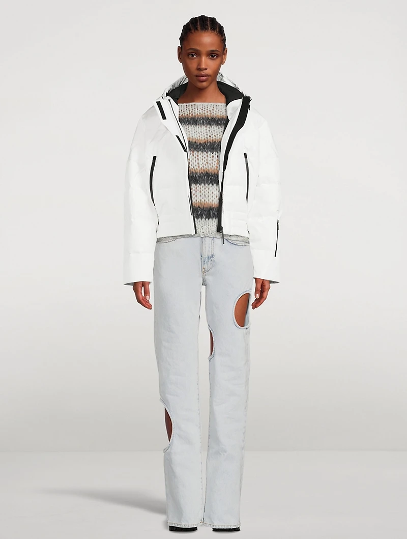 Cropped Down Jacket