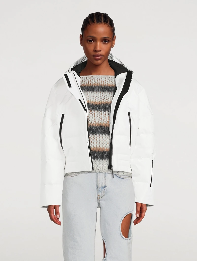 Cropped Down Jacket