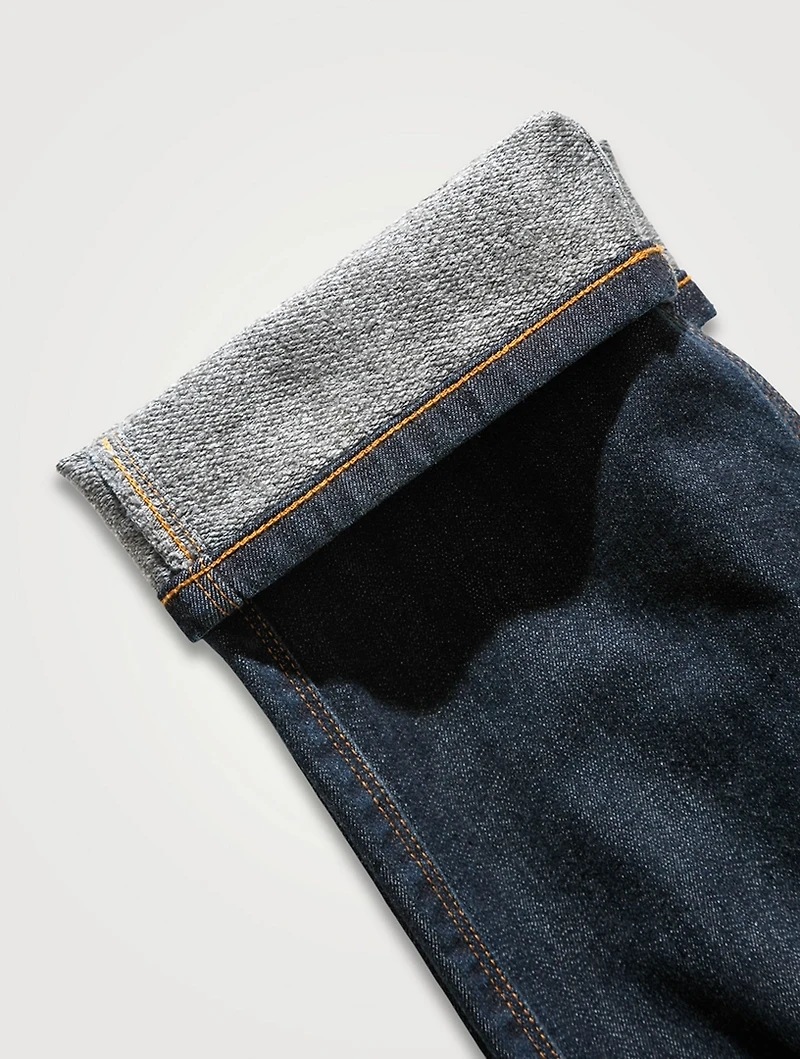 Fireside Fleece Stretch Slim-Fit Jeans