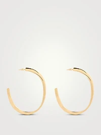 Large Aero Hoop Earrings