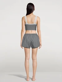 Colette Cropped Sleep Tank