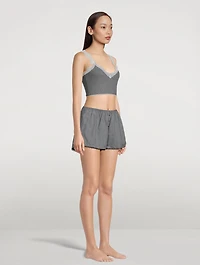 Colette Cropped Sleep Tank