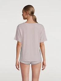Esme Lace-Trimmed T-Shirt