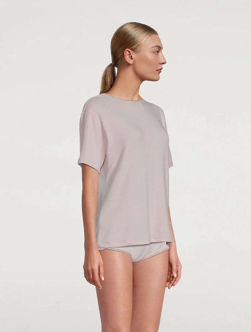 Esme Lace-Trimmed T-Shirt