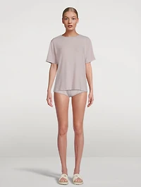 Esme Lace-Trimmed T-Shirt