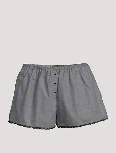 Gigi Pima Cotton Boxer Shorts