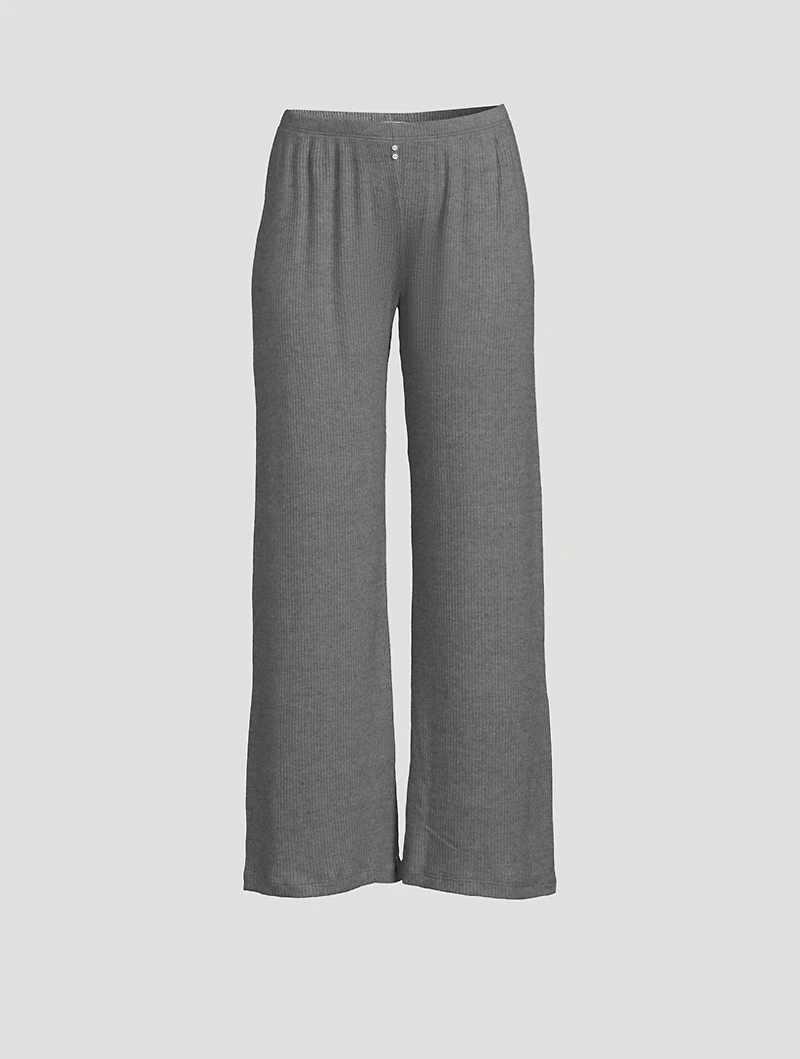 Soleil Ribbed Pajama Pants