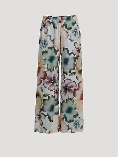 Cavani Cotton Pants Floral Print