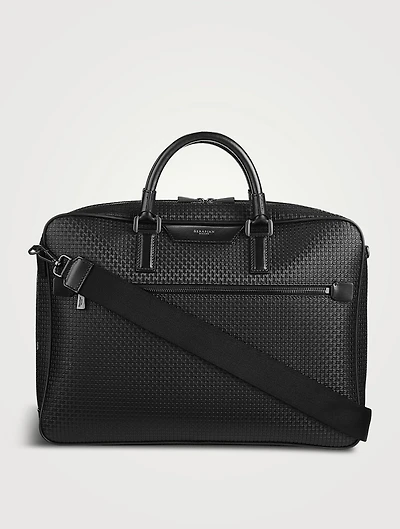 Stepan Leather Slim Briefcase