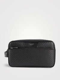 Stepan Leather Wash Bag