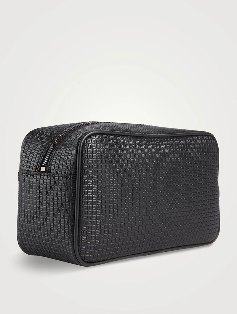 Stepan Leather Wash Bag