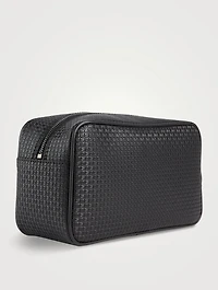 Stepan Leather Wash Bag