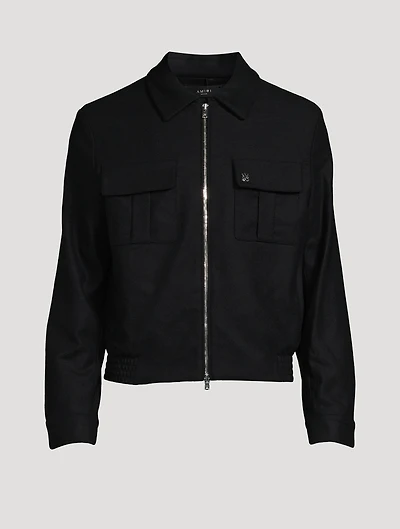 Wool Flannel Jacket