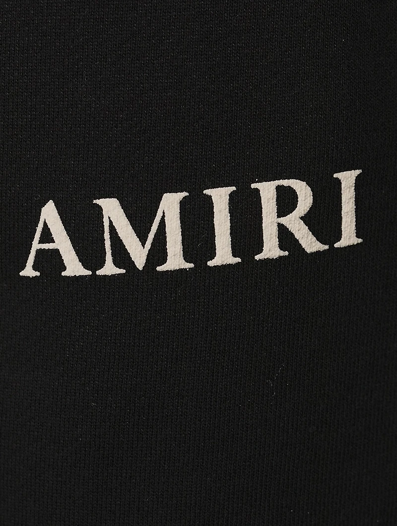 Cotton Sweatpants With Puff Logo