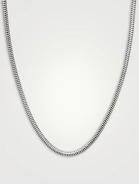 Sterling Silver Snake Chain Necklace