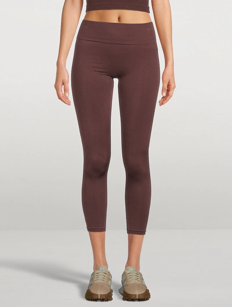 Awaken Ribbed High-Waisted Leggings