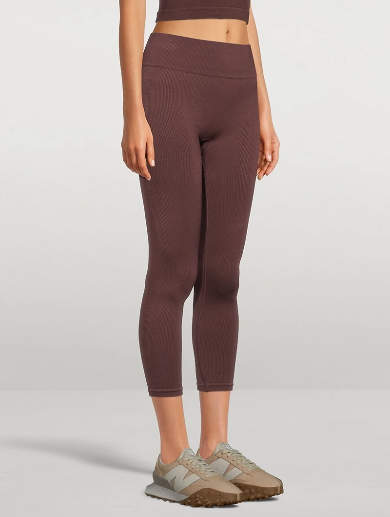 Awaken Ribbed High-Waisted Leggings