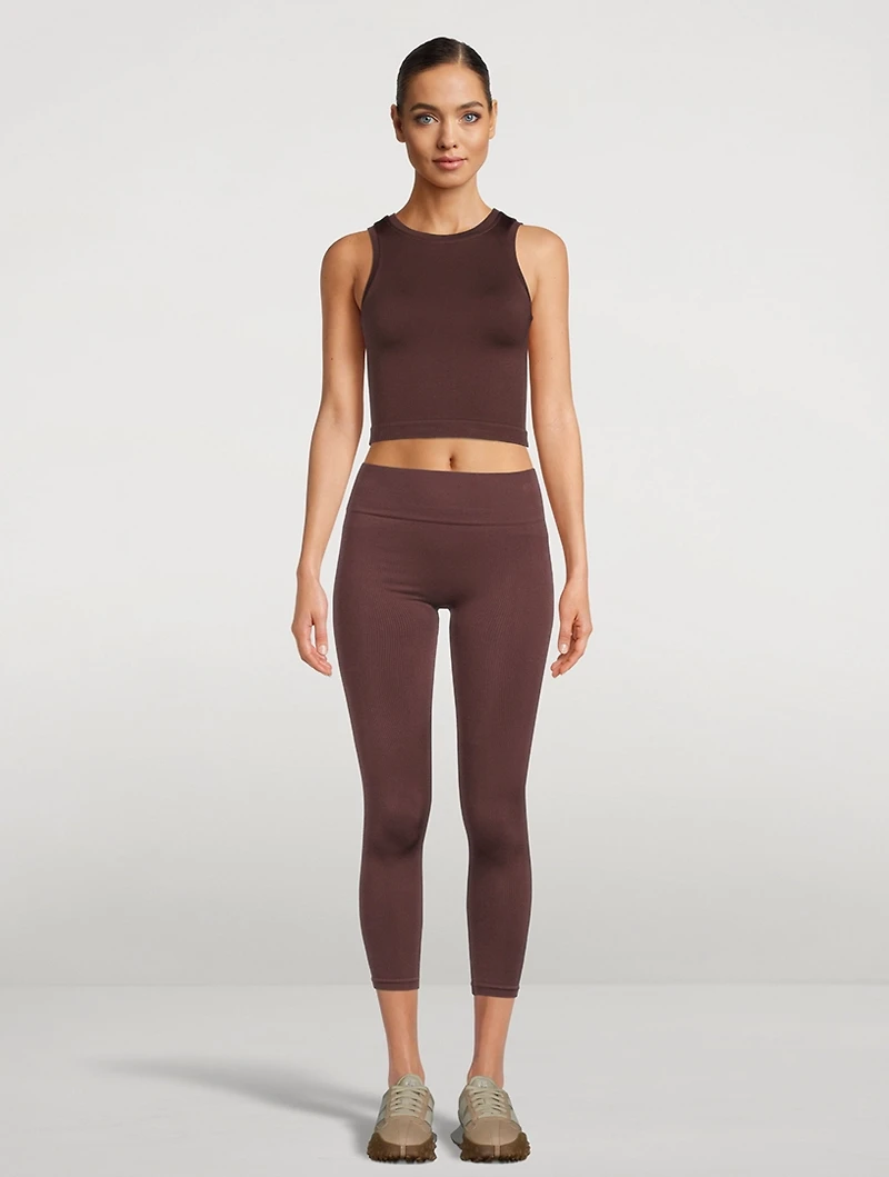 Awaken Ribbed High-Waisted Leggings
