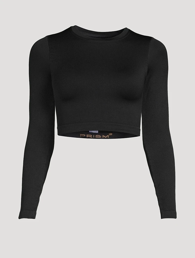 Evoke Ribbed Crop Top