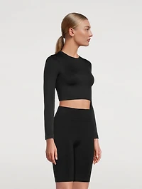 Evoke Ribbed Crop Top