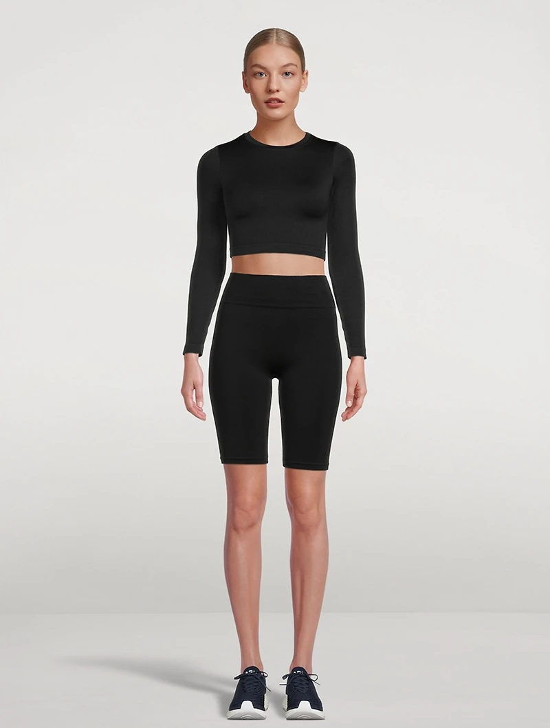 Evoke Ribbed Crop Top