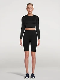 Evoke Ribbed Crop Top