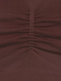 Poise Ruched Crop Top