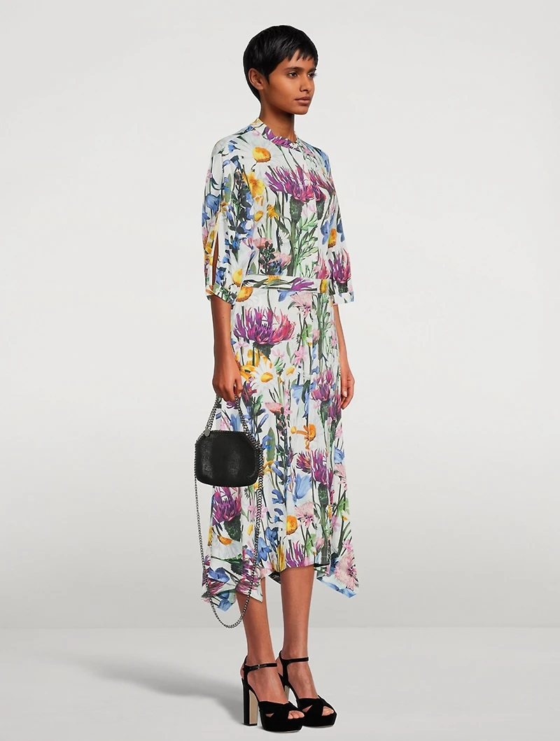 Midi Dress Floral Print