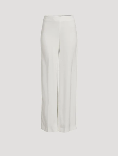 Compact Crepe Trousers