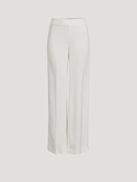 Compact Crepe Trousers