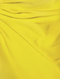 Rewild Double Satin Gown Doodle Print