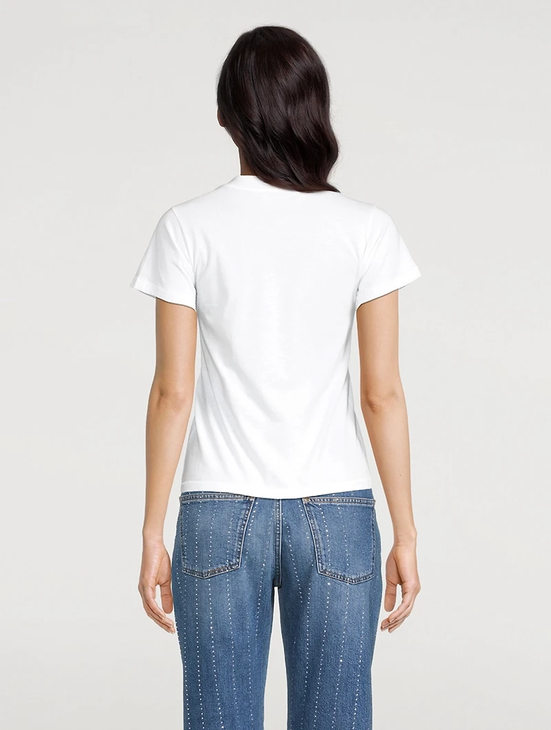 Jersey T-Shirt With Dandelion Logo