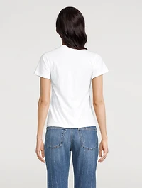 Jersey T-Shirt With Dandelion Logo