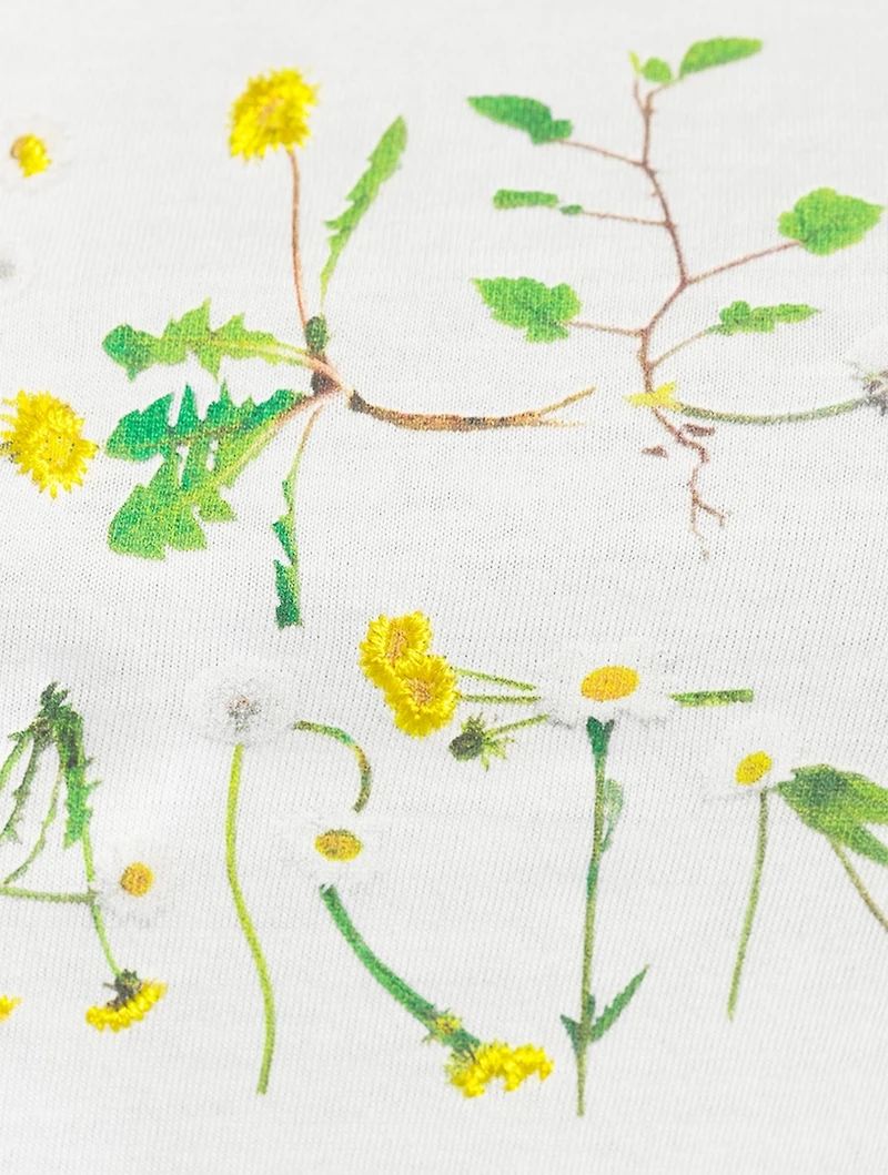 Jersey T-Shirt With Dandelion Logo