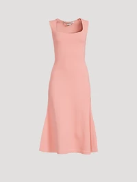 Compact Knit Midi Dress