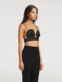 Broderie Anglaise Bralette