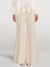Kaleidoscope Wide-Leg Trousers