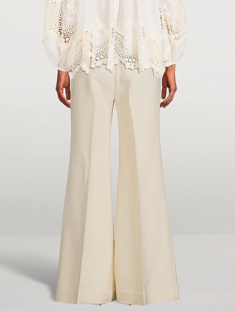 Kaleidoscope Wide-Leg Trousers