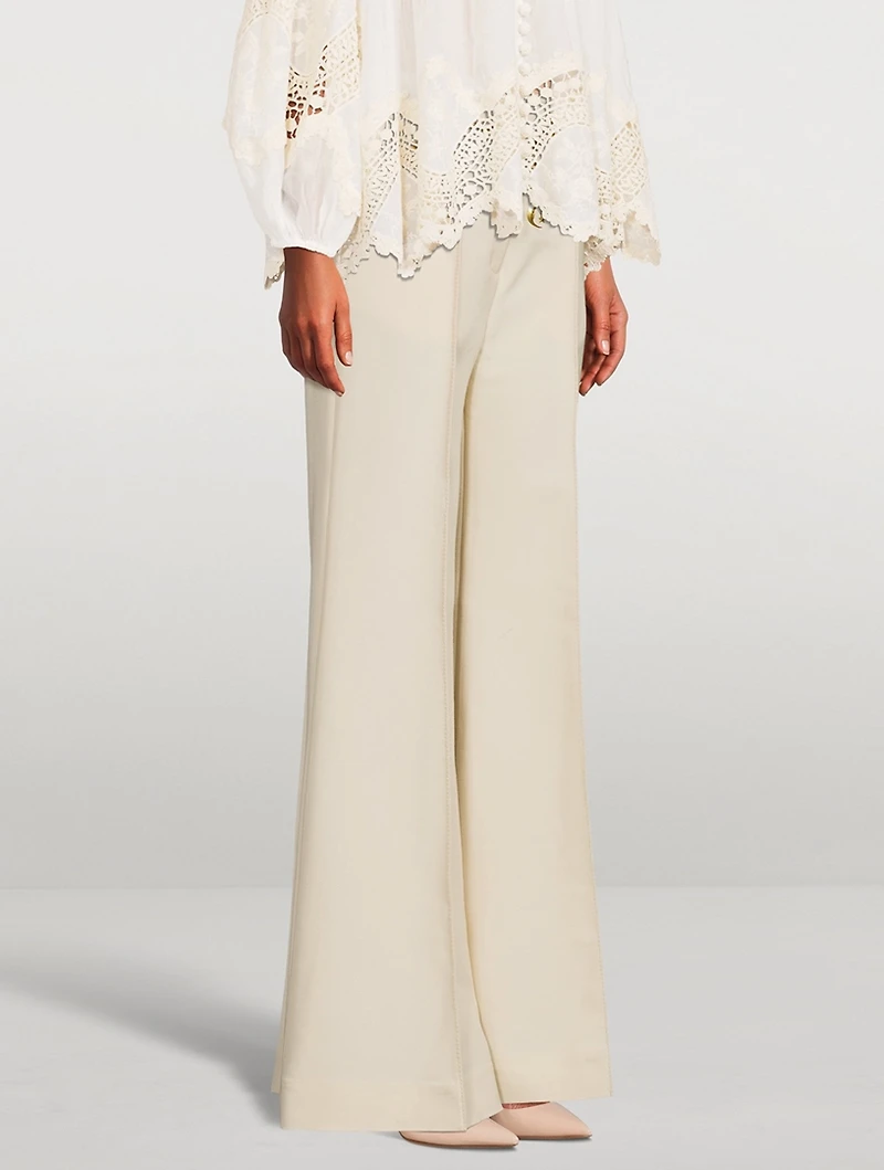 Kaleidoscope Wide-Leg Trousers
