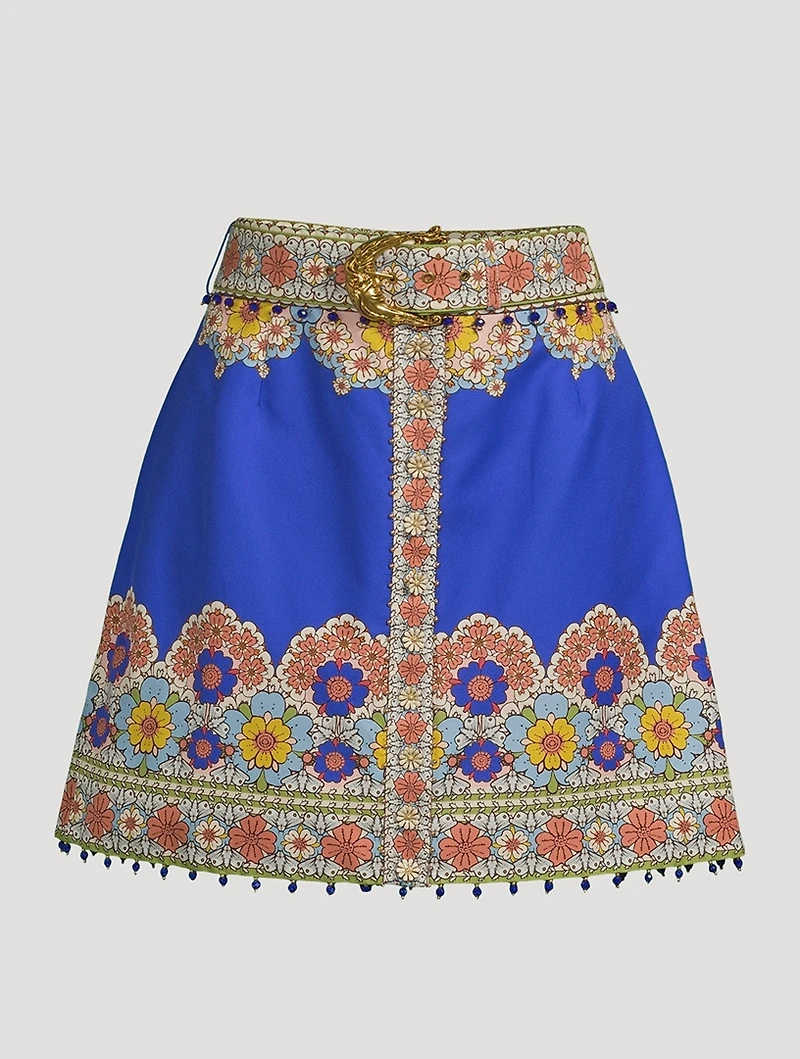 Cosmic Sagittarius Mini Skirt