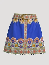 Cosmic Sagittarius Mini Skirt