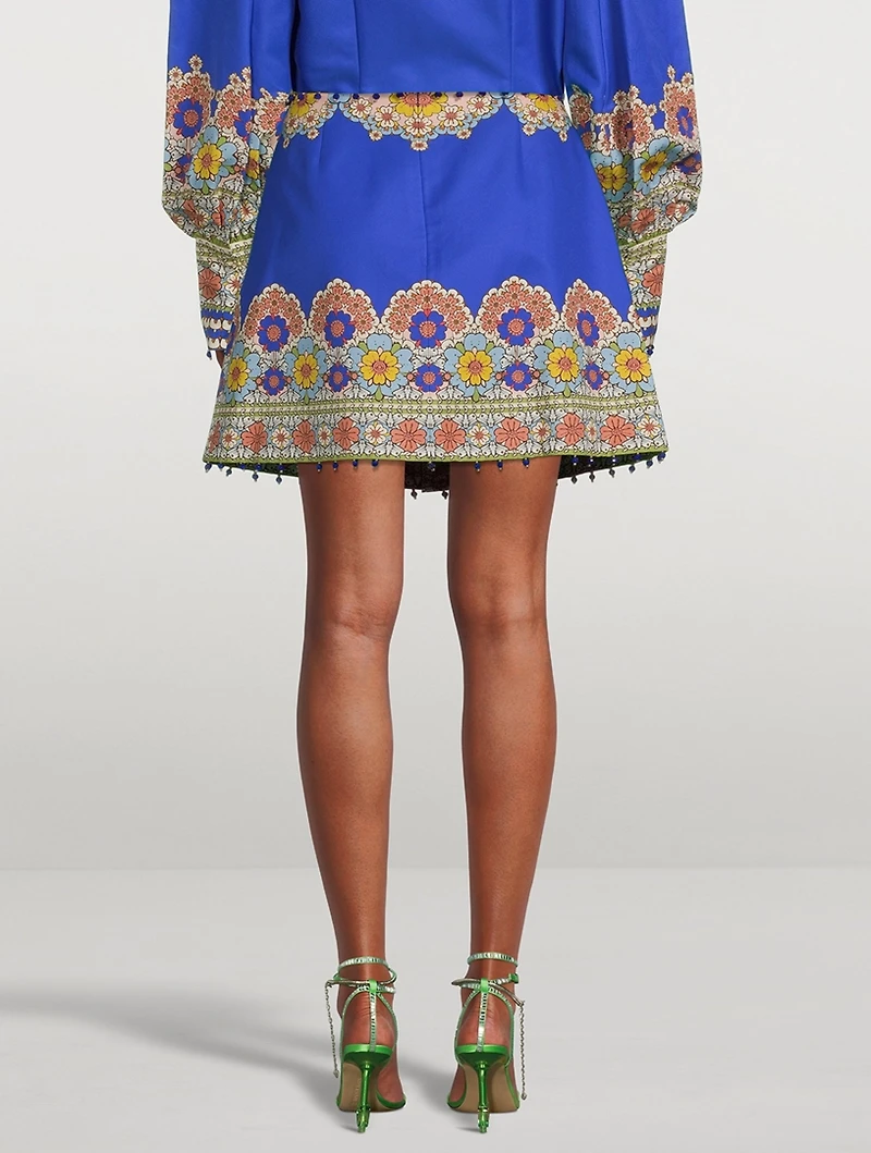 Cosmic Sagittarius Mini Skirt