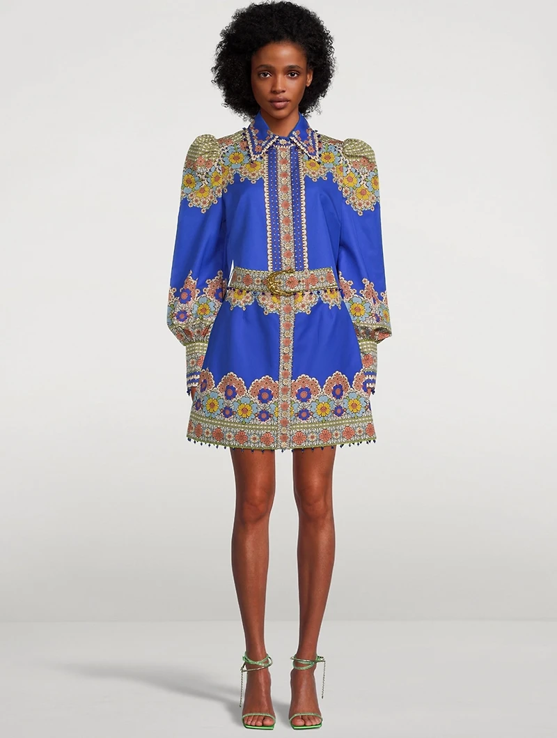 Cosmic Sagittarius Mini Skirt