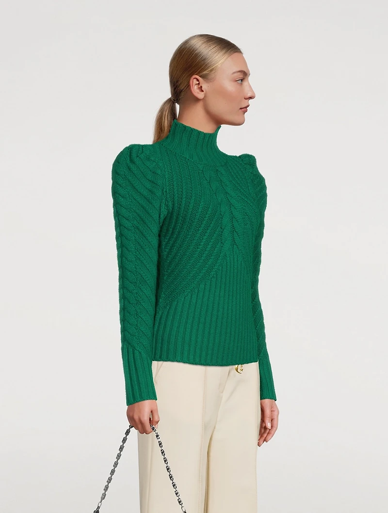 Celestial Cashmere Turtleneck Sweater