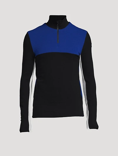 Tryvann Wool-Blend Zip Pullover