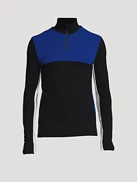 Tryvann Wool-Blend Zip Pullover
