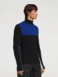 Tryvann Wool-Blend Zip Pullover