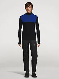 Tryvann Wool-Blend Zip Pullover