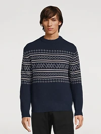 Setesdal Wool And Cashmere Crewneck Sweater