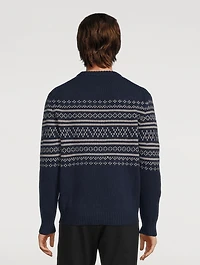Setesdal Wool And Cashmere Crewneck Sweater